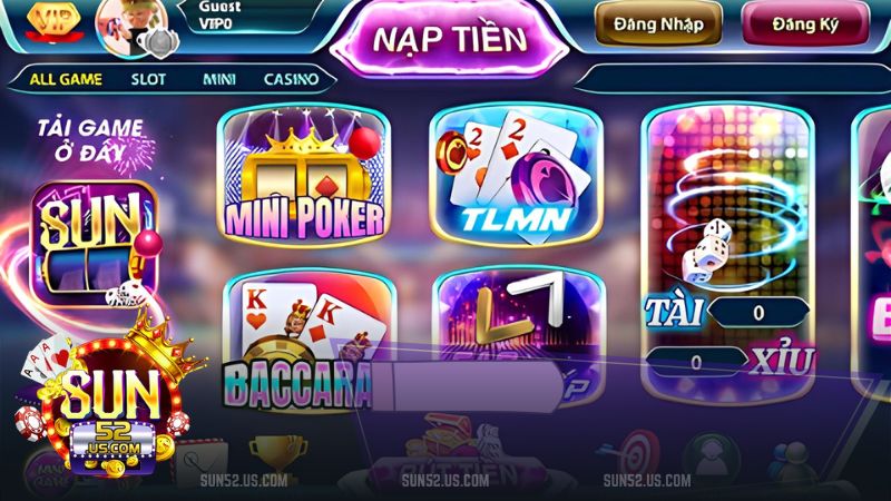 Sun52 - Review chân thực nhất từ cộng đồng game thủ Việt Nam 4 Hệ sinh thái thanh toán đa kênh tại sun52